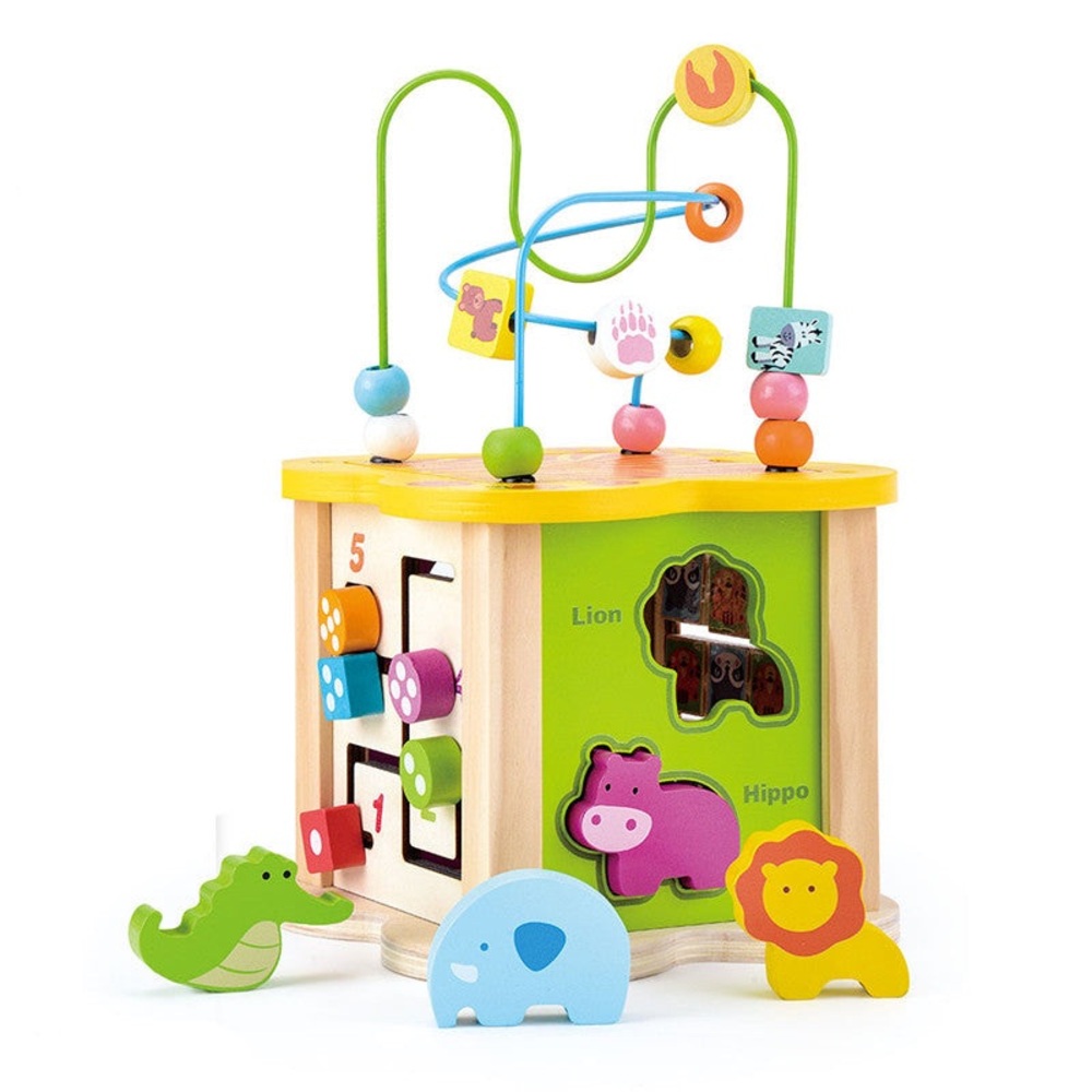 Mini Animal Activity Cube 5 in 1